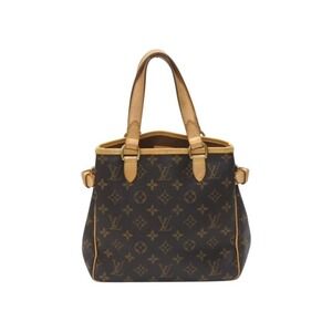 Louis Vuitton Batignolle Leather Brown Monogram Shoulder Bag
